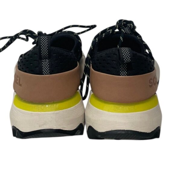 Sorel Womens Kinetic Impact Lace Up Sneakers Black Sz 8 Walking Comfort Outdoors - Picture 6 of 9